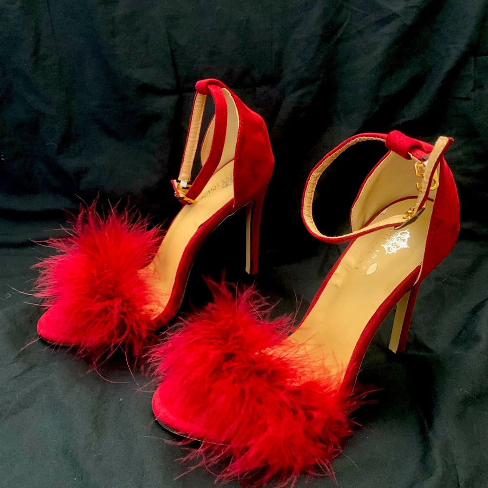 Fluffy, Red Stilettos